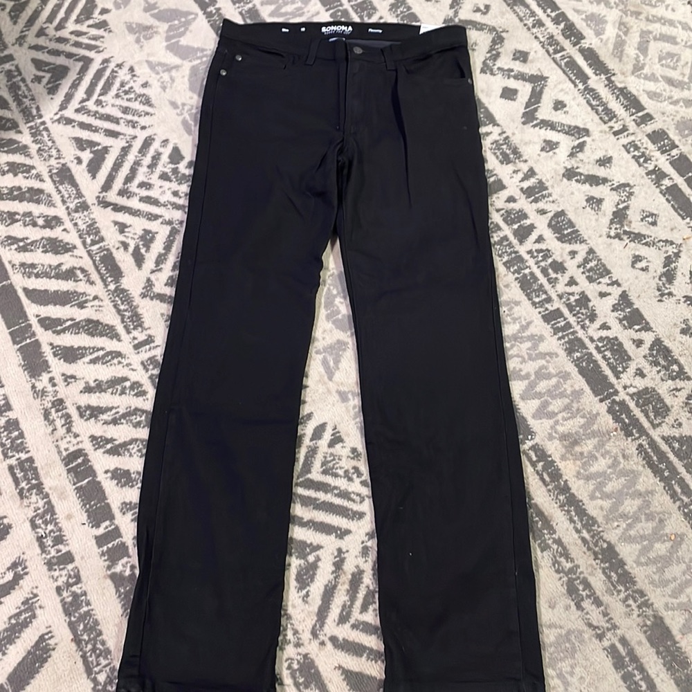 Boys Size 18 Slim Sonoma Black Jeans